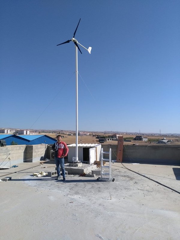 installation d'une éolienne comptoir éolien au maroc