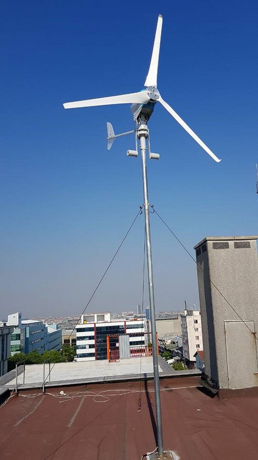 éolienne basculante du comptoir éolien