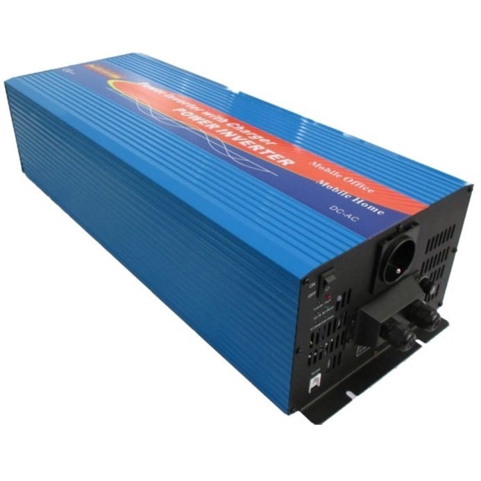 Convertisseur avec Chargeur 24V-230V 6000W COMPTOIR EOLIEN