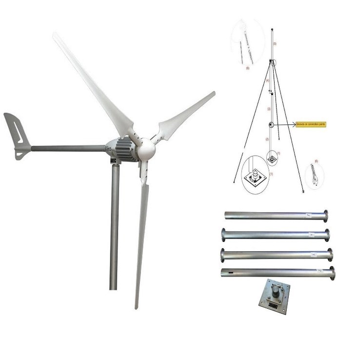 Kit Éolien 350W pour réduire votre facture d'électricité