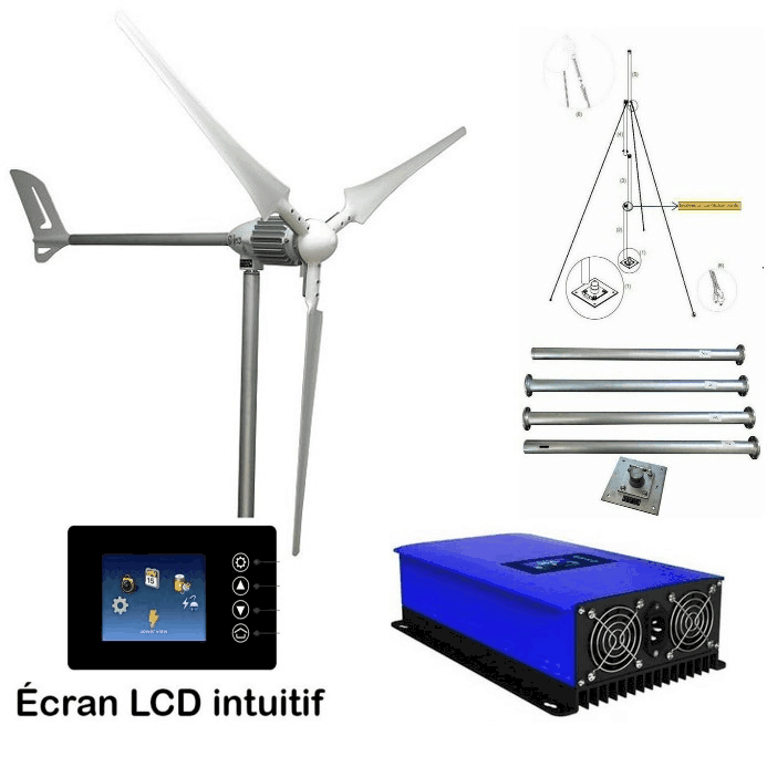 Kit Éolien 350W pour réduire votre facture d'électricité