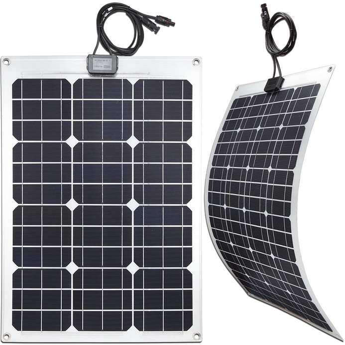Panneau solaire Flexible 30W  (système 12V)