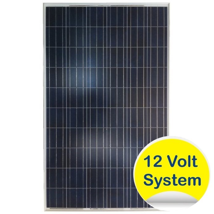 Panneau solaire photovoltaïque polycristallin 140W  (système 12V)