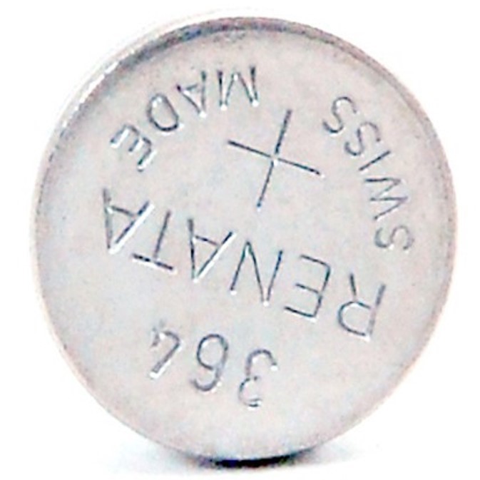 Pile bouton oxyde argent SR 364
