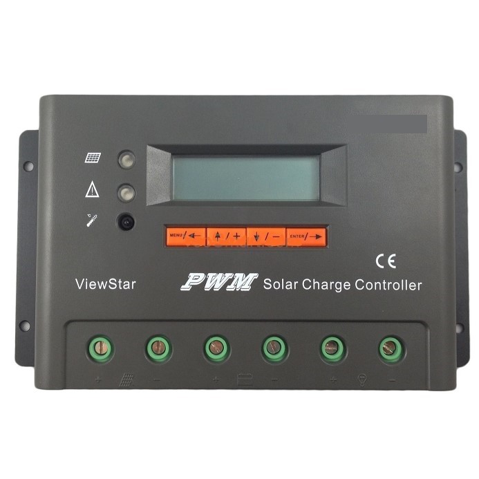 Controleur de charge solaire 12-24V / 30A PWM Digital