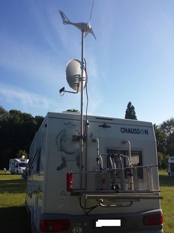 mini éolienne de camping-car