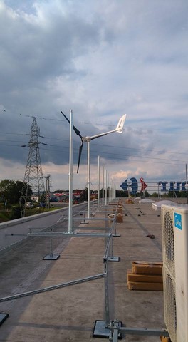 Mise en place d'un parc éolien en autoconsommation