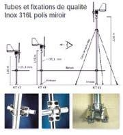 Tubes et fixation de qualité pour eolienne