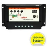 Régulateur de charge solaire 12-24V /  10A