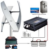 Kit éolienne storage MPPT 800W 24V SYDNEY