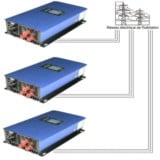 Lot de 3 onduleurs 3x2000W pour éoliennes 48V en autoconsommation Triphasé 380V/400V